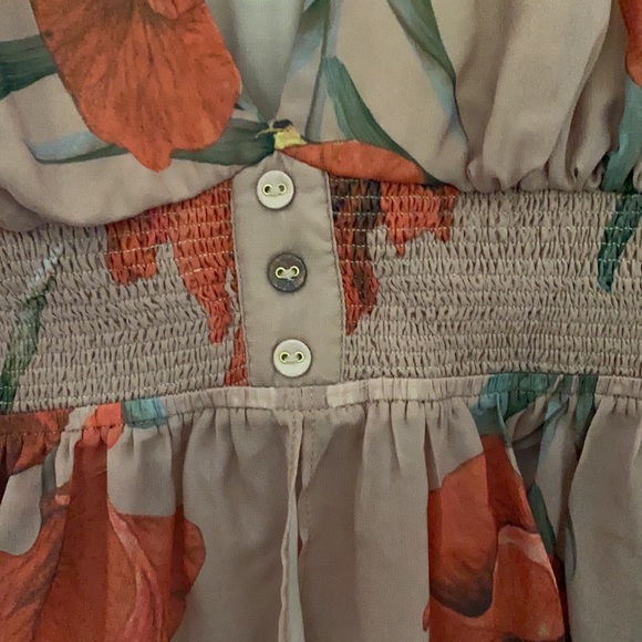 ASOS::Red Lilly & Beige Top (sold out on ASOS) - Picture 5 of 8